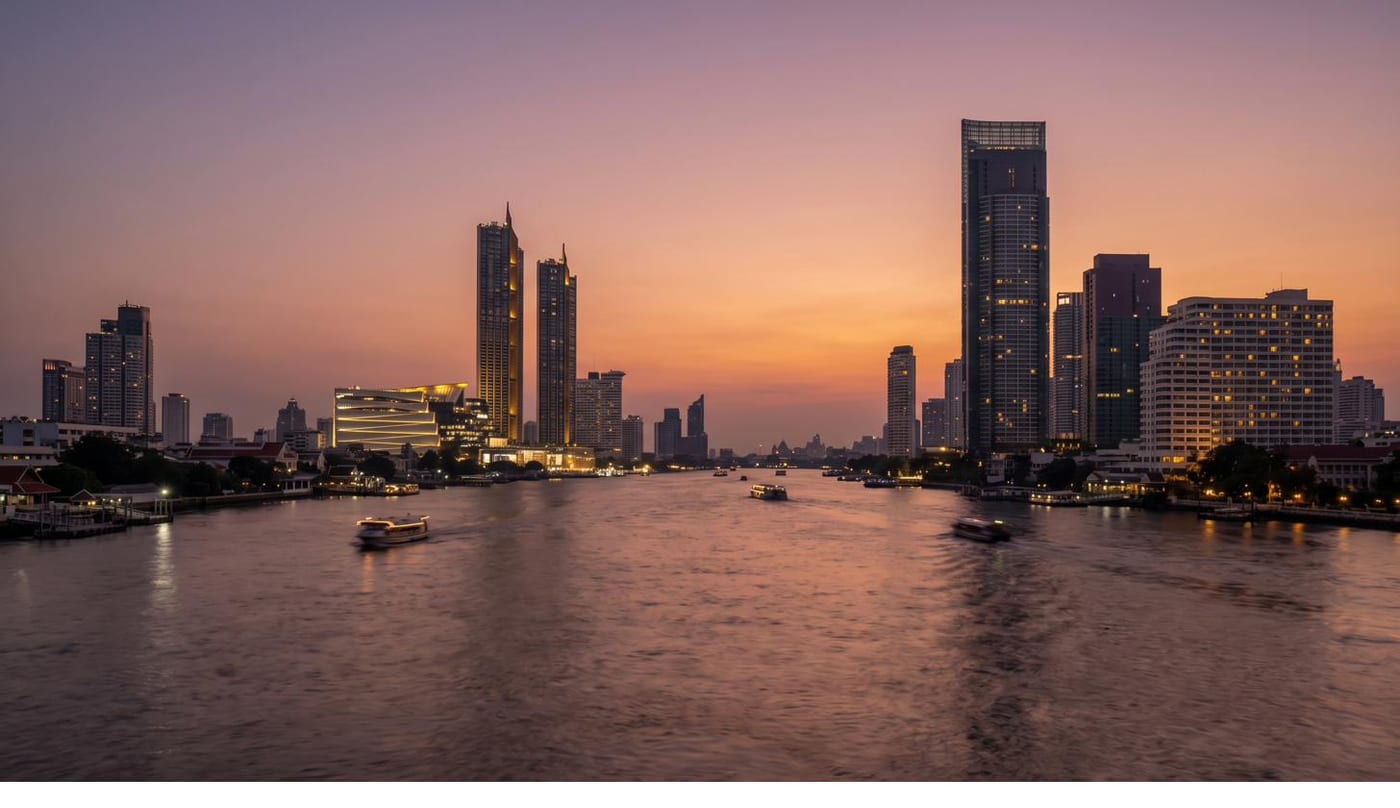Arriving in Bangkok