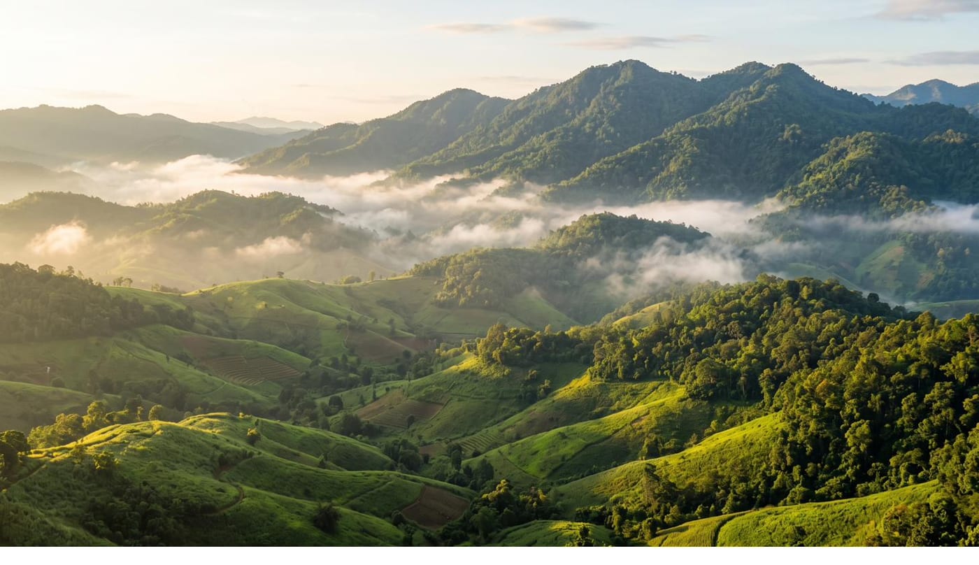 Mountains near Chiang Mai