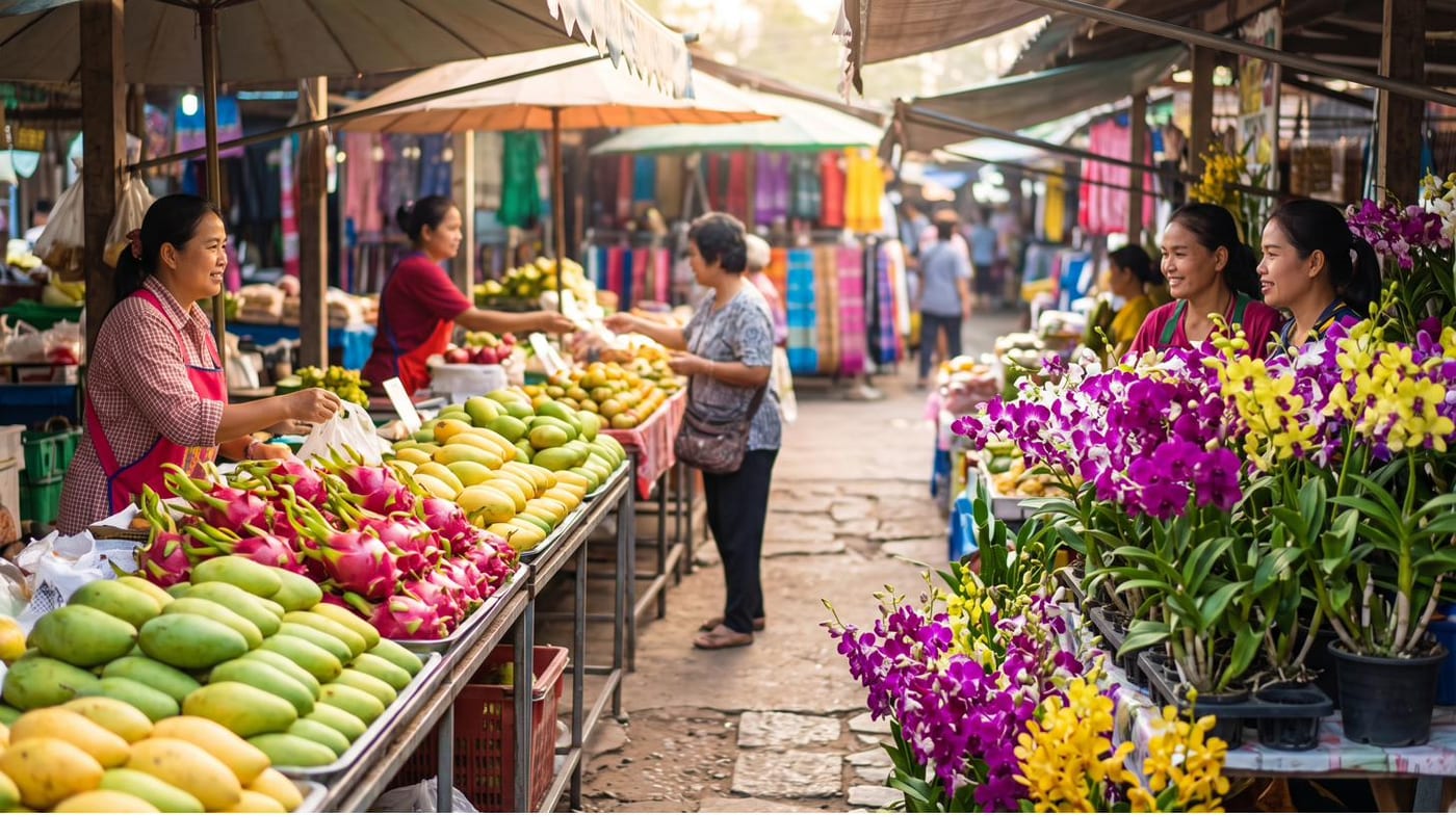 A local market